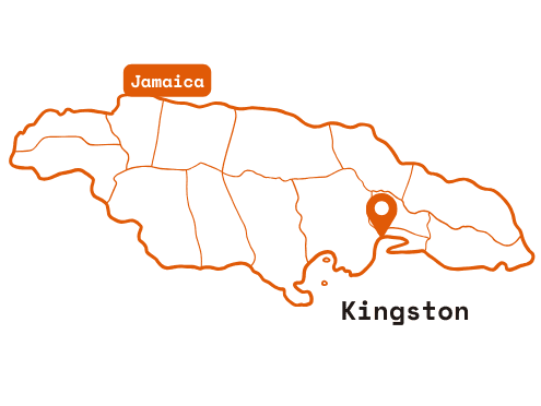 Mapa Kingston