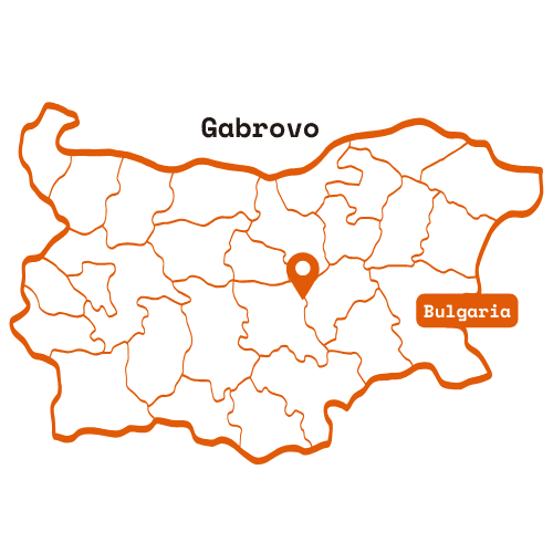 Mapa Gabrovo