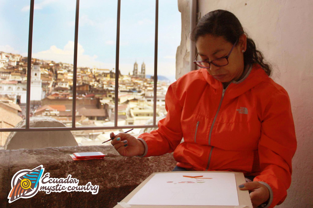 PAINTING ON HIGH IN QUITO Creative Tourism