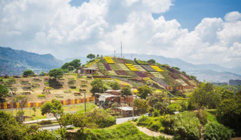 Routes through the Moravian Hills Medellin